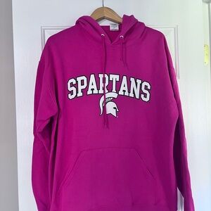 Jerzees NuBlend Fuchsia Hoodie